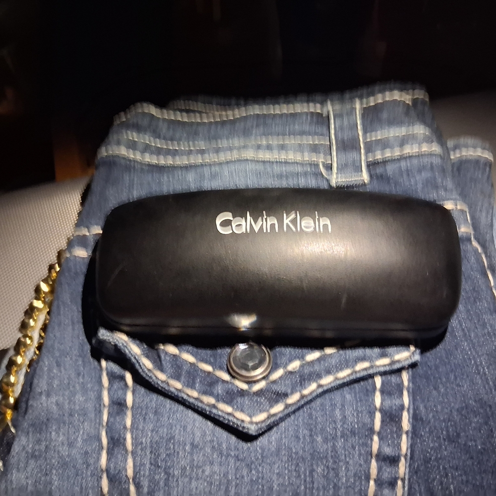 Calvin Klein Black Eyewear Case